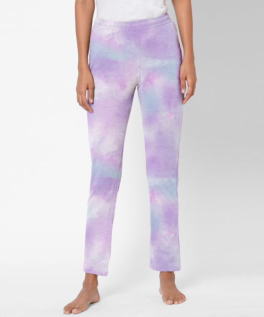 Women Track Pant-Purple