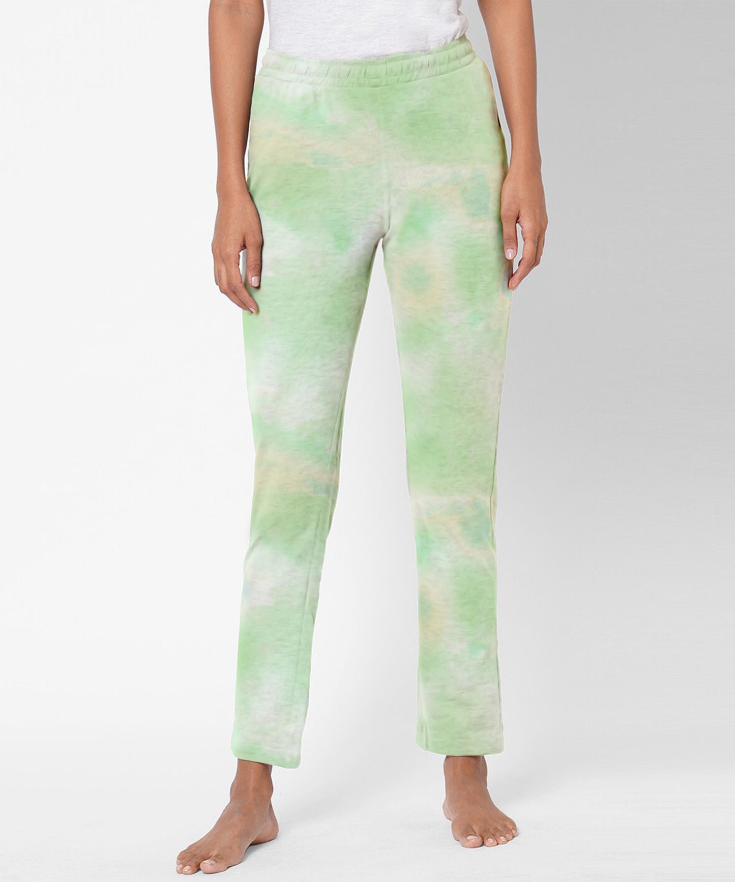 Women Track Pant-Green