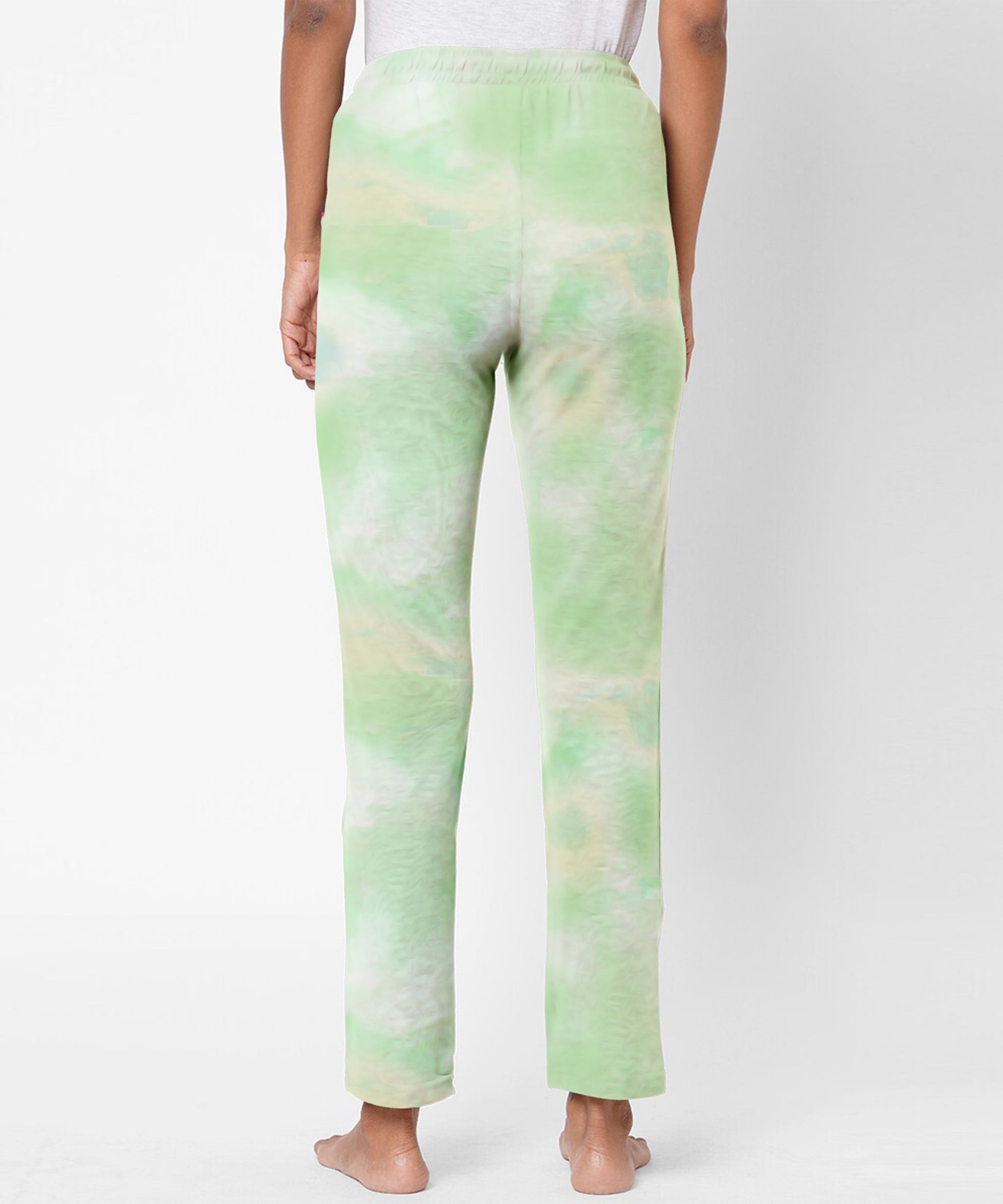 Women Track Pant-Green