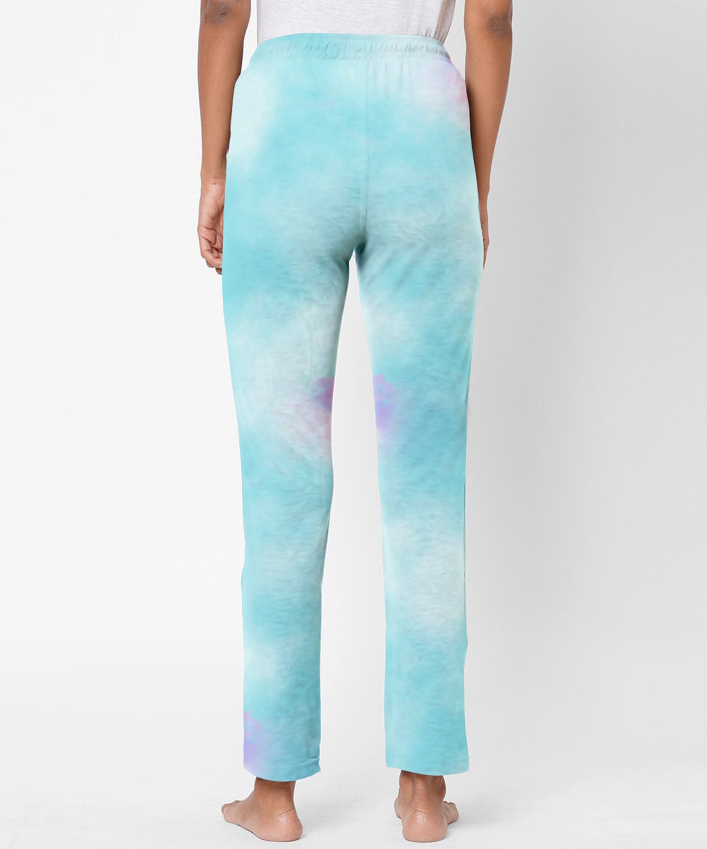 Women Track Pant-Blue