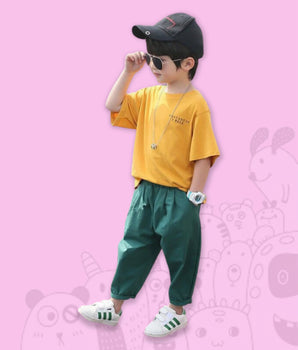 J&JP Kids Printed T-shirt and Pant set