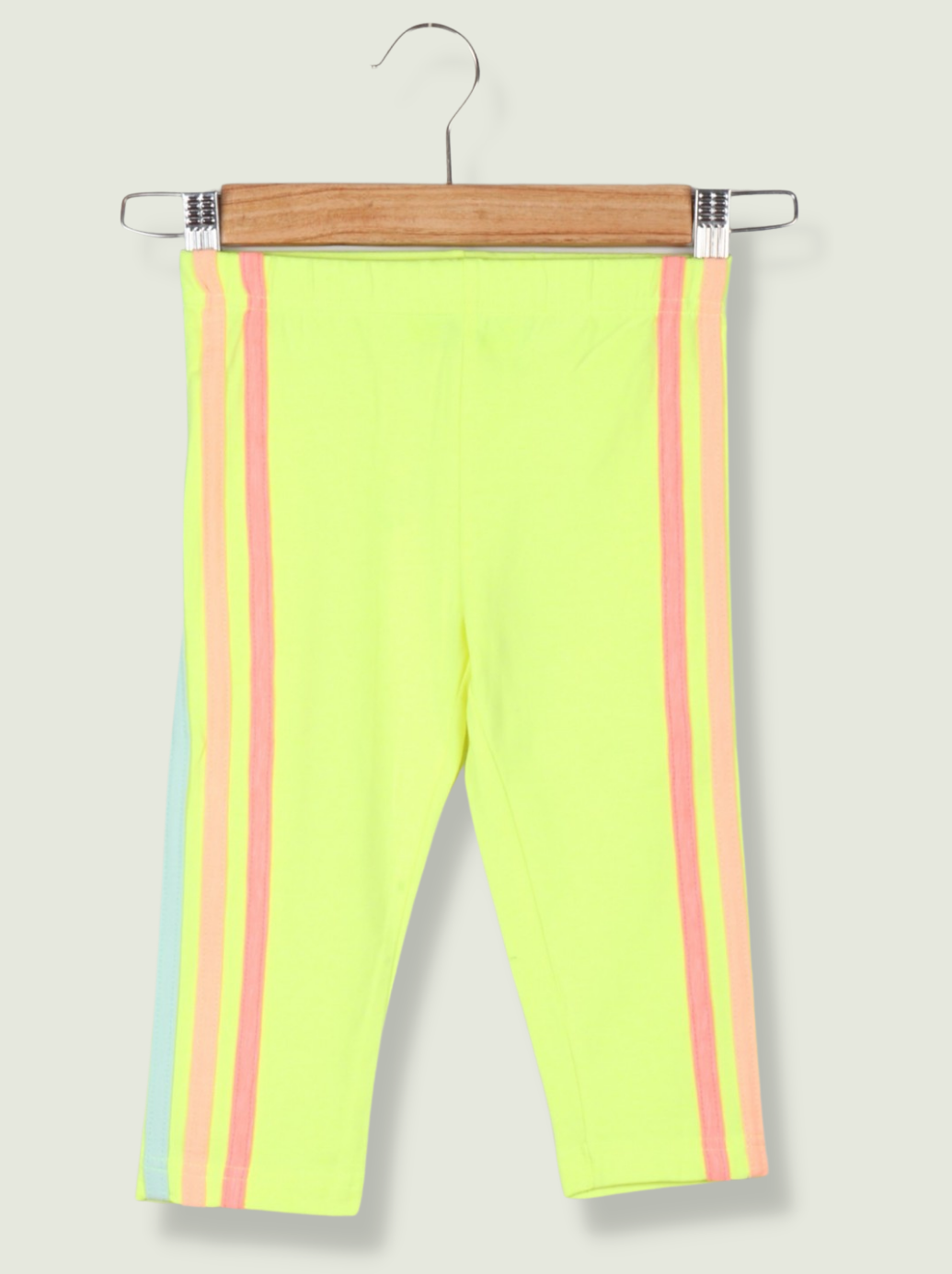 Kids Green Solid Pant