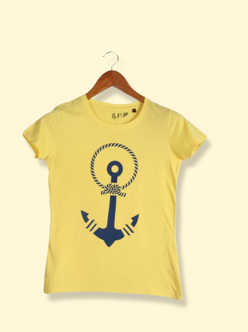 Women Yellow Half sleeve, Short Sleeve Printed Cotton T-Shirt