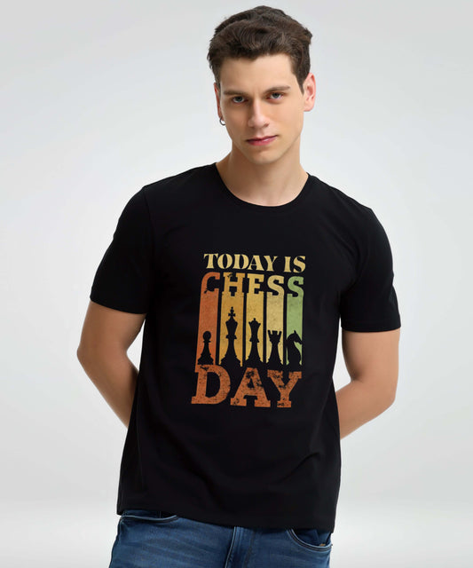 Men’s “Today is Chess Day” Graphic T-Shirt