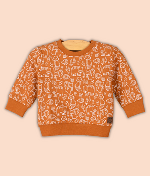 Kids Full Sleeve Printed Sweatshirt