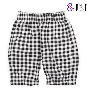 J&JP Kids Boys Checked Stylish Shorts