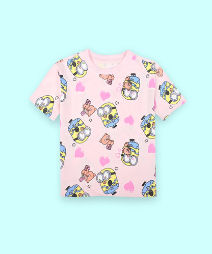 Kids unisex coord set-Minion