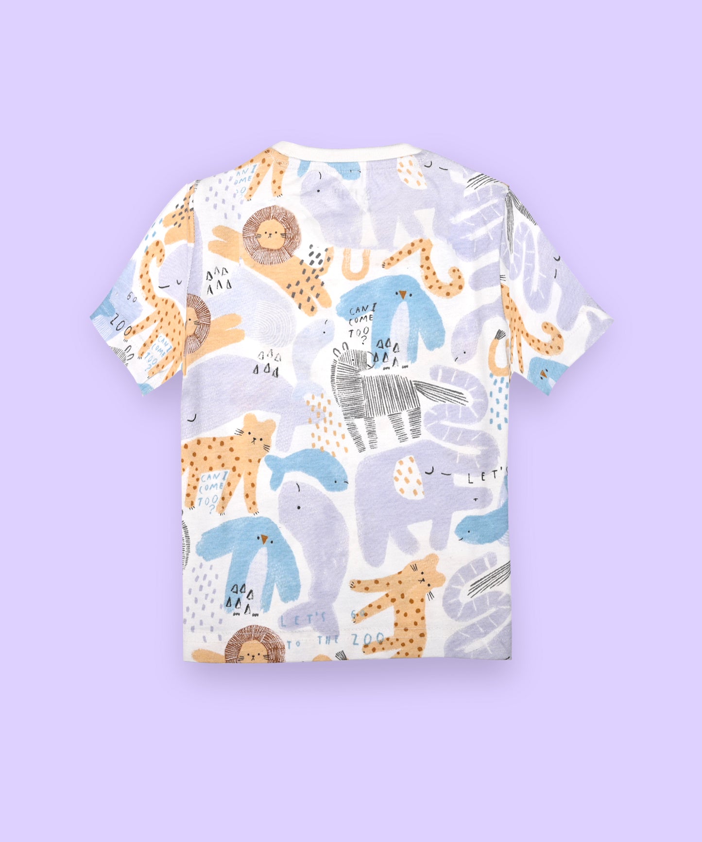 Kids unisex coord set-Animal