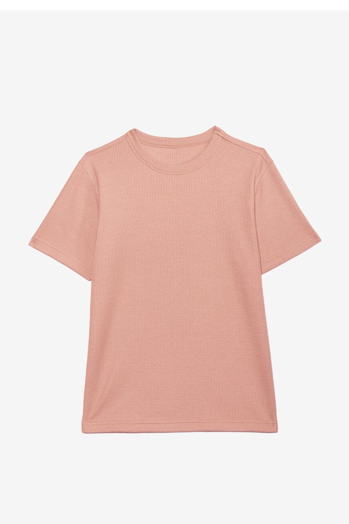 J&JP Texture oversize tshirt-Peach