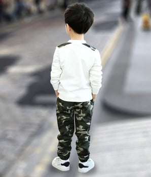 J&JP Kids Printed Full Sleeve T-shirt and Pant