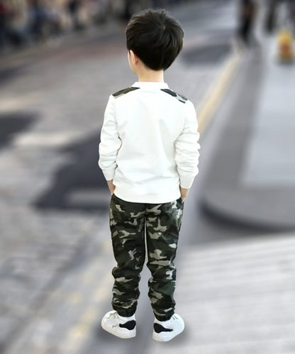 J&JP Kids Printed Full Sleeve T-shirt and Pant