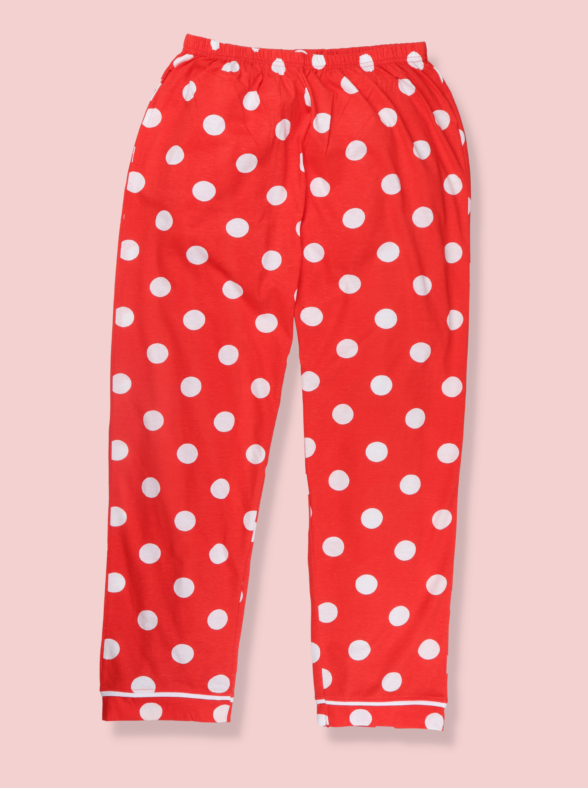 Womens Printed Stylish Red Pant