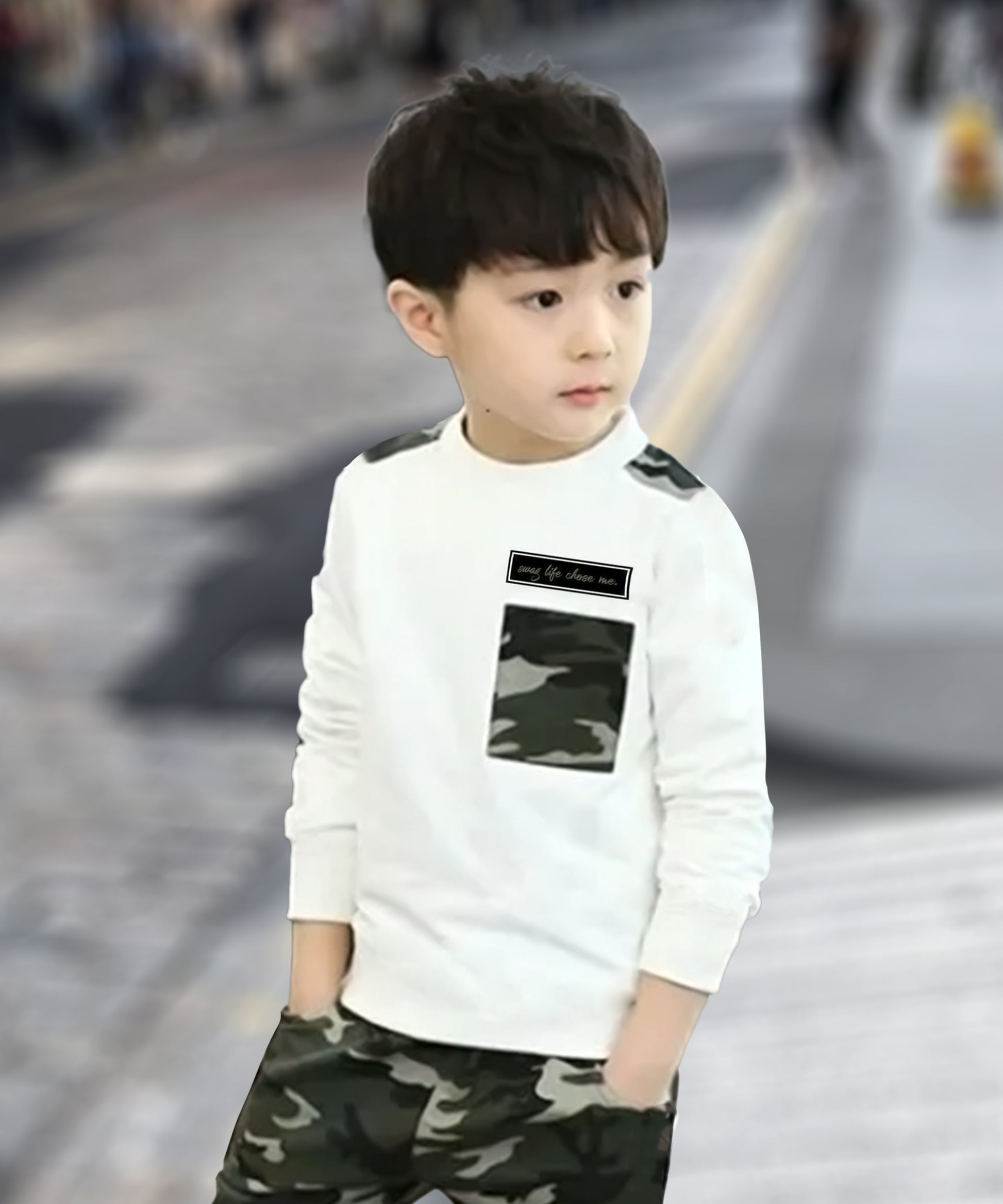 J&JP Kids Printed Full Sleeve T-shirt and Pant