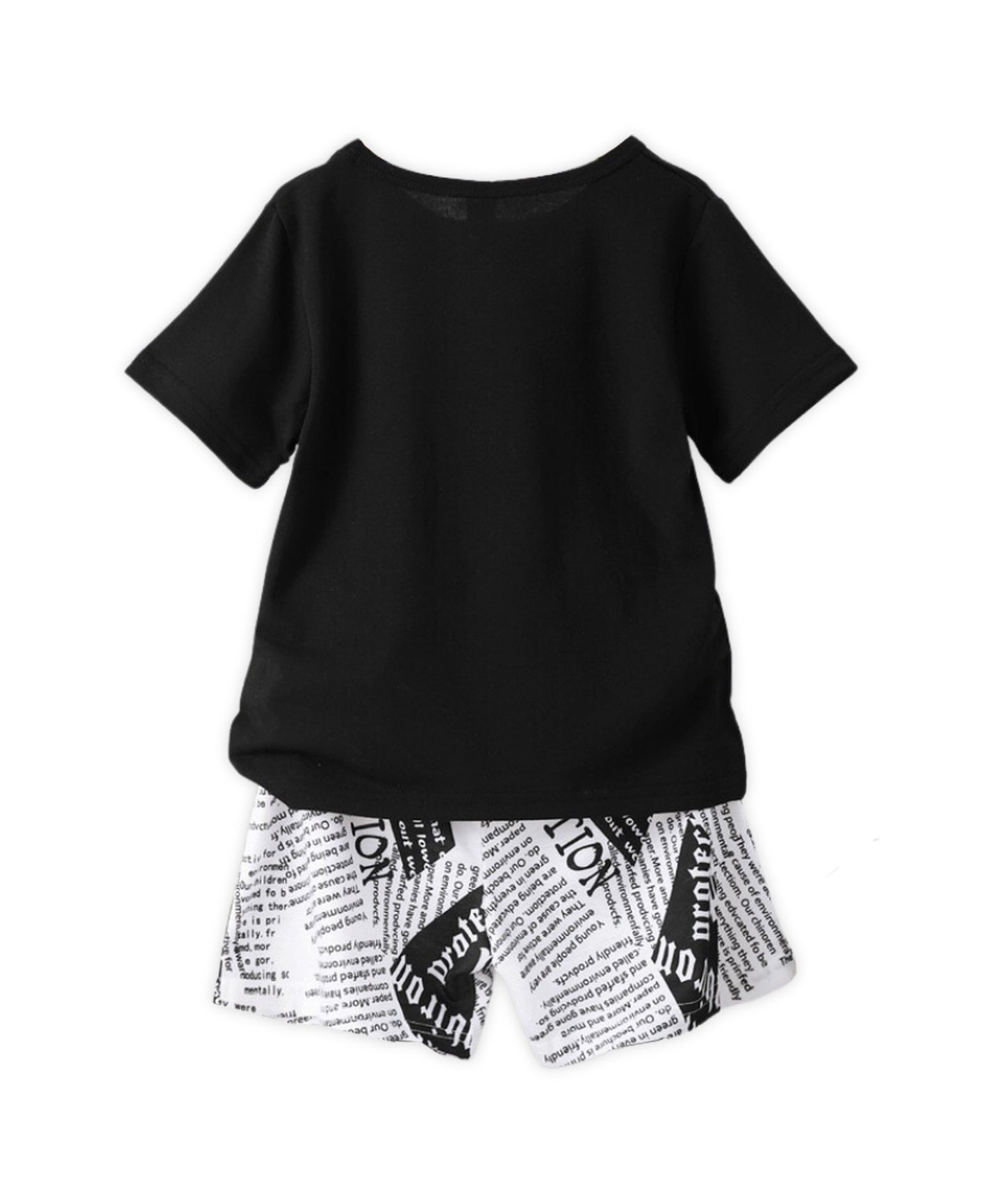 J&JP Kids Boys Printed T-shirt and Shorts set