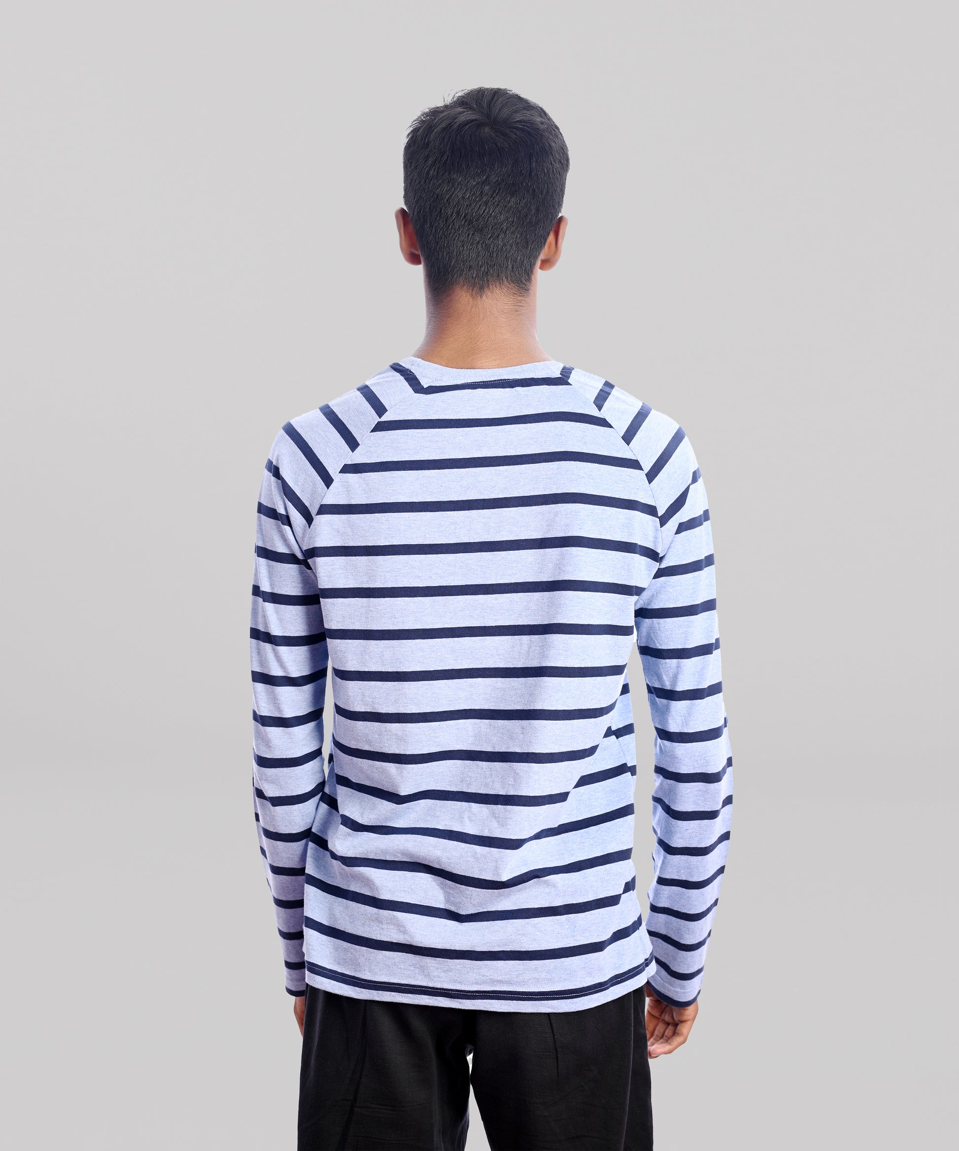 J&JP Men's Stripes Full sleeve Tshirt