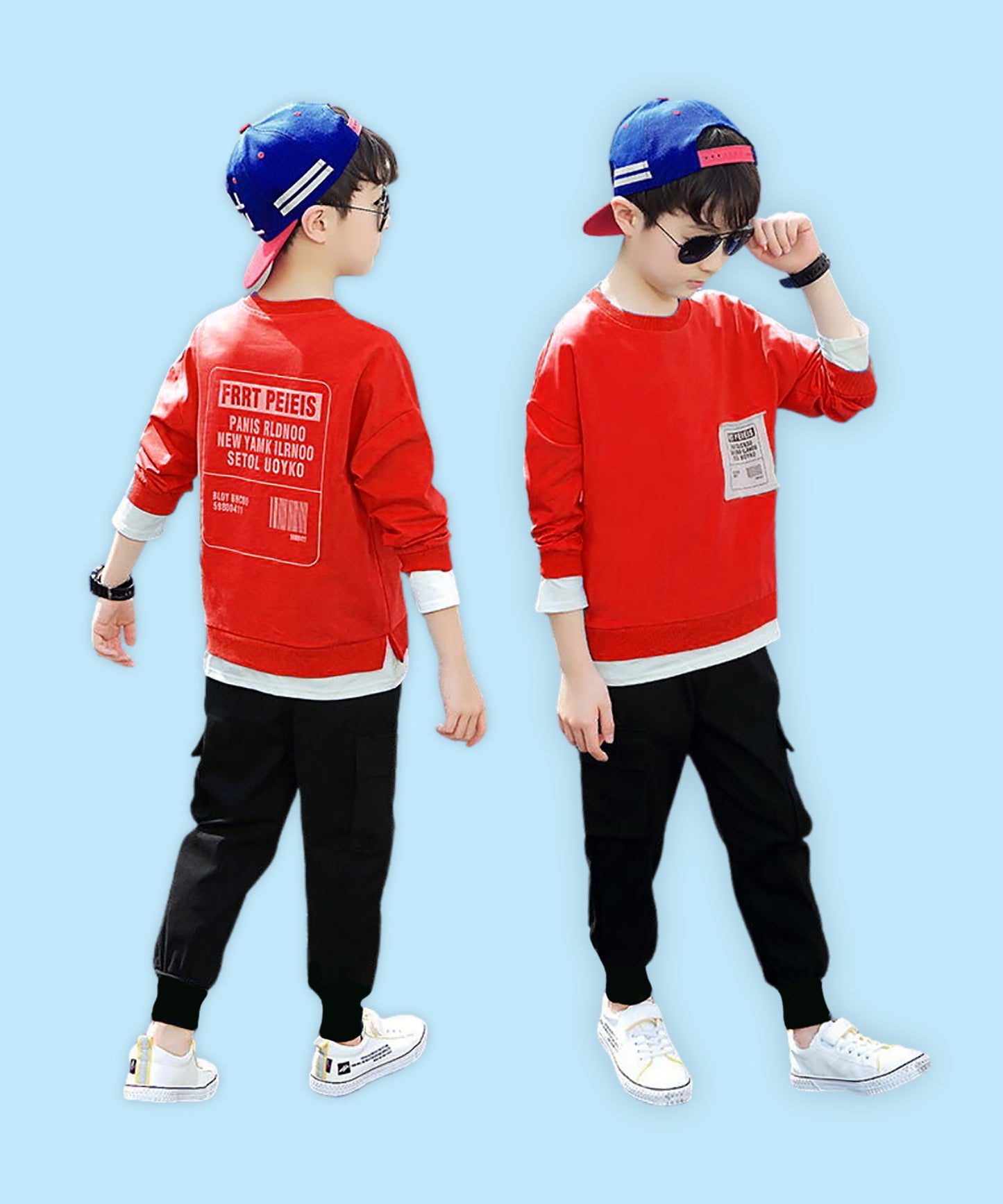 J&JP Kids Boys Printed T-shirt and Pant