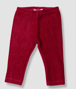 Red Cotton jersey knit Pant