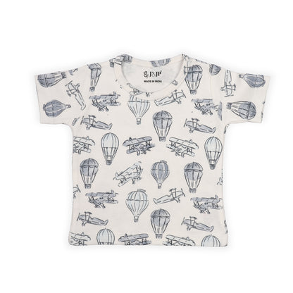 J&JP Kids Printed T-shirt and Pant