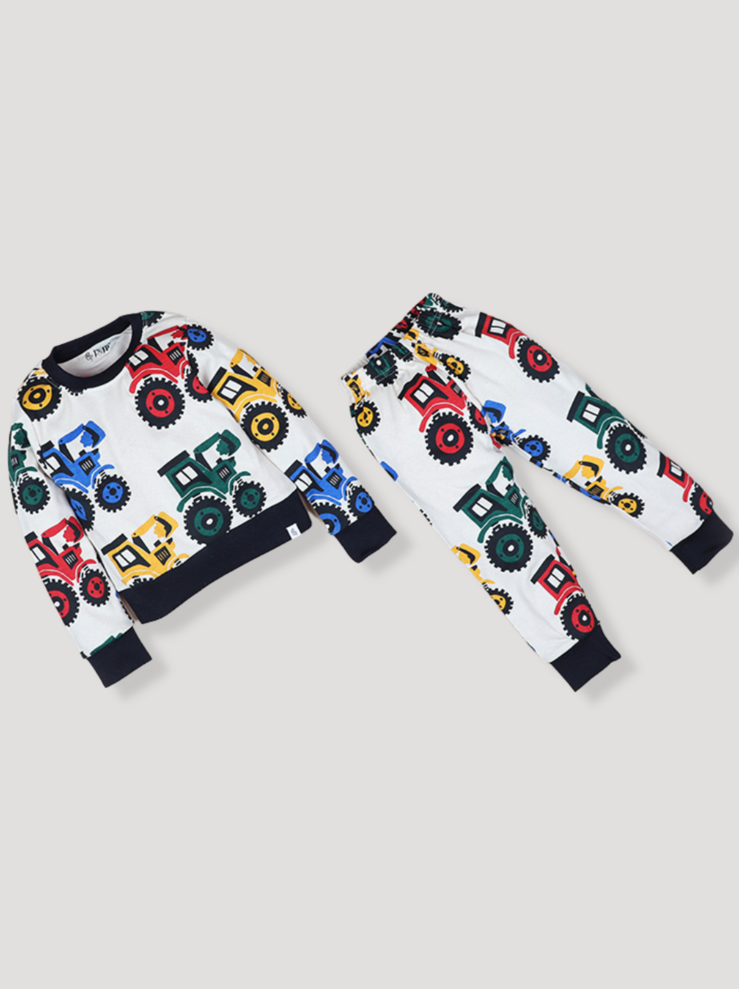 Kids Printed Full Sleeve Multi colour t-Shirt and Pant