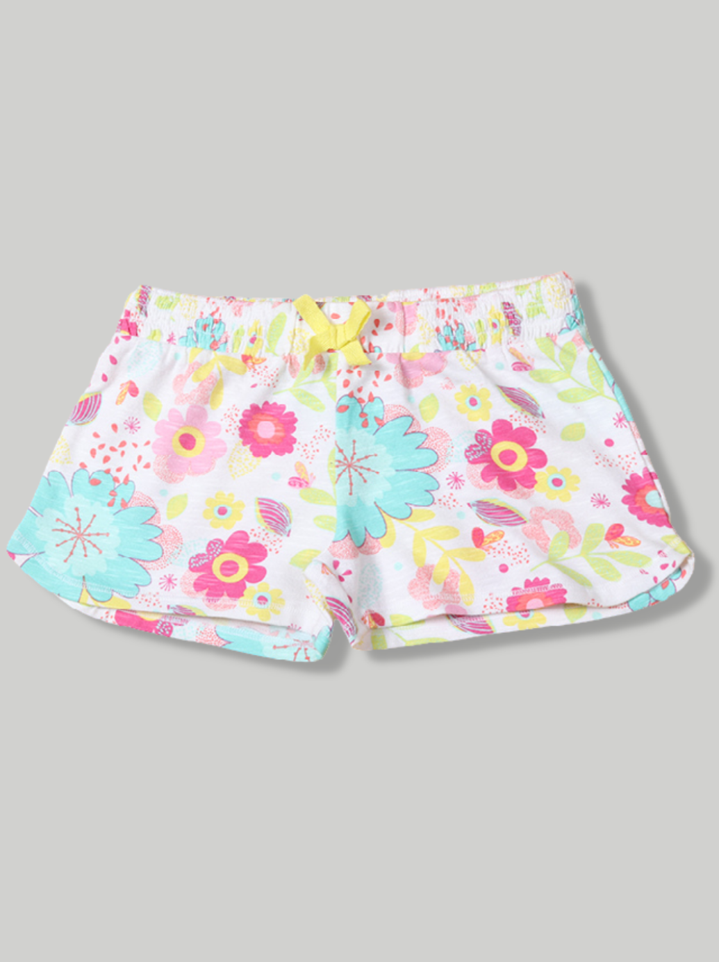 Babies Multicolour Floral Print Cotton slub jersey Pant