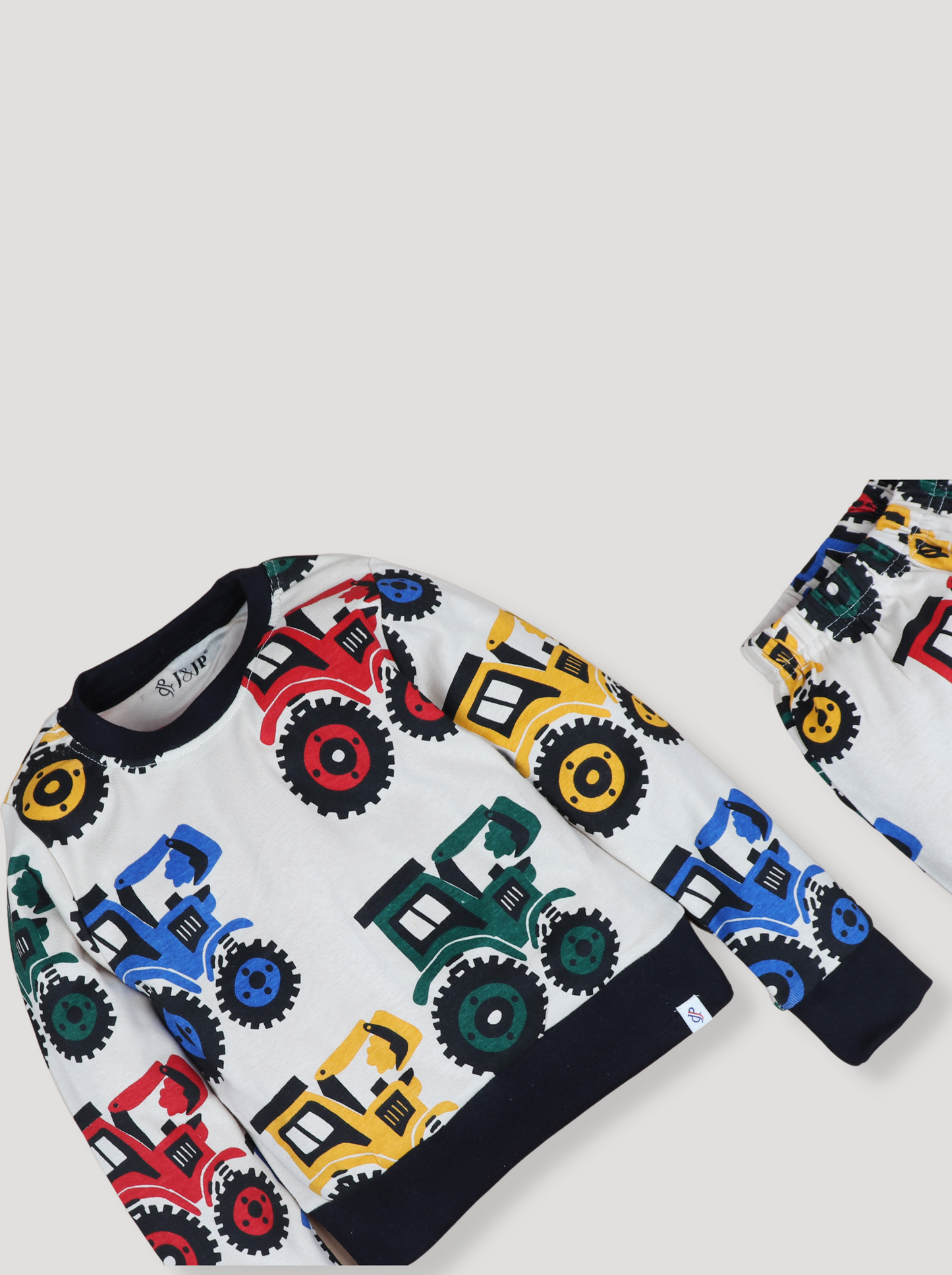 Kids Printed Full Sleeve Multi colour t-Shirt and Pant