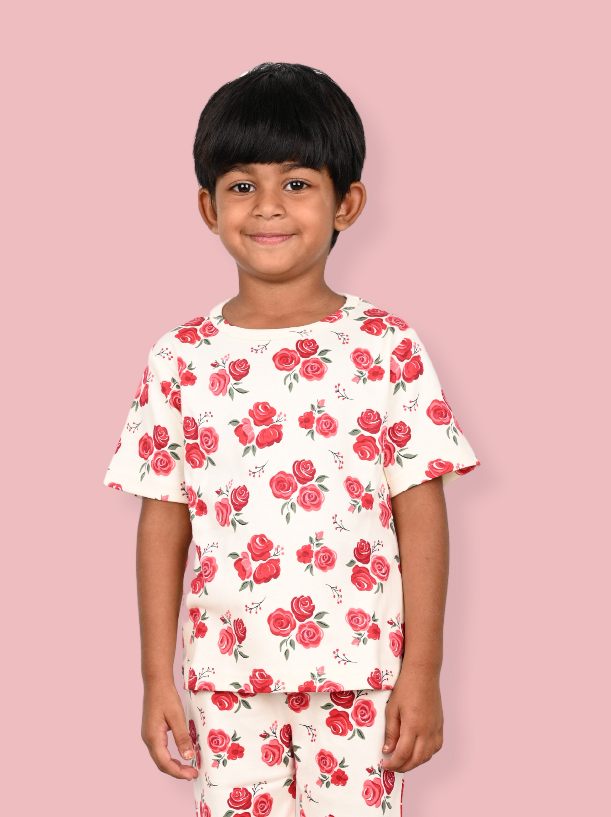 Kids Printed Half Sleeve Multi colour t-Shirt and Pant