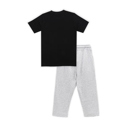 J&JP Kids Boys Printed T-shirt and Pant Set