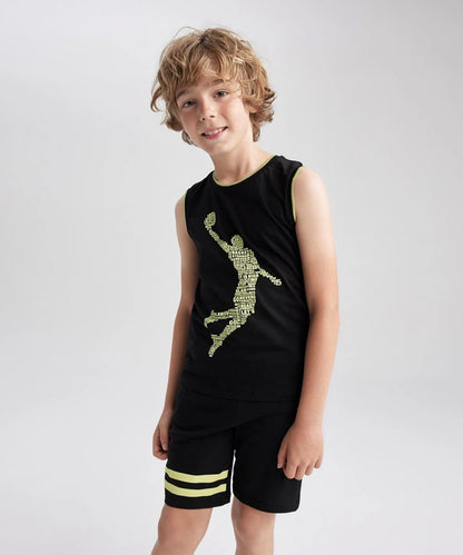 J&JP Kids Boys Top and Shorts Set