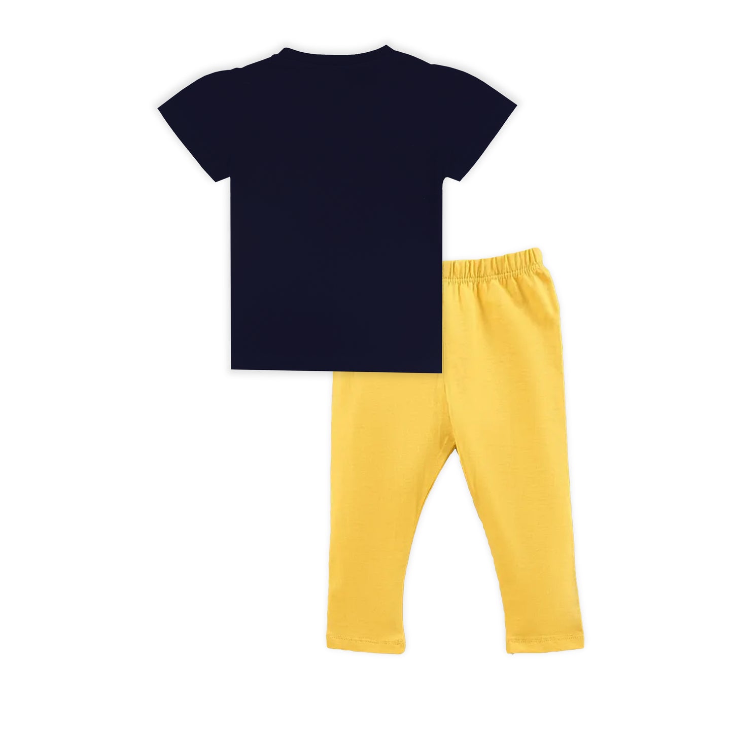 J&JP Kids Girls Printed T-shirt and Pant Set