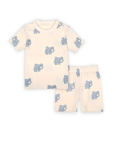 Kids unisex coord set-Elephant