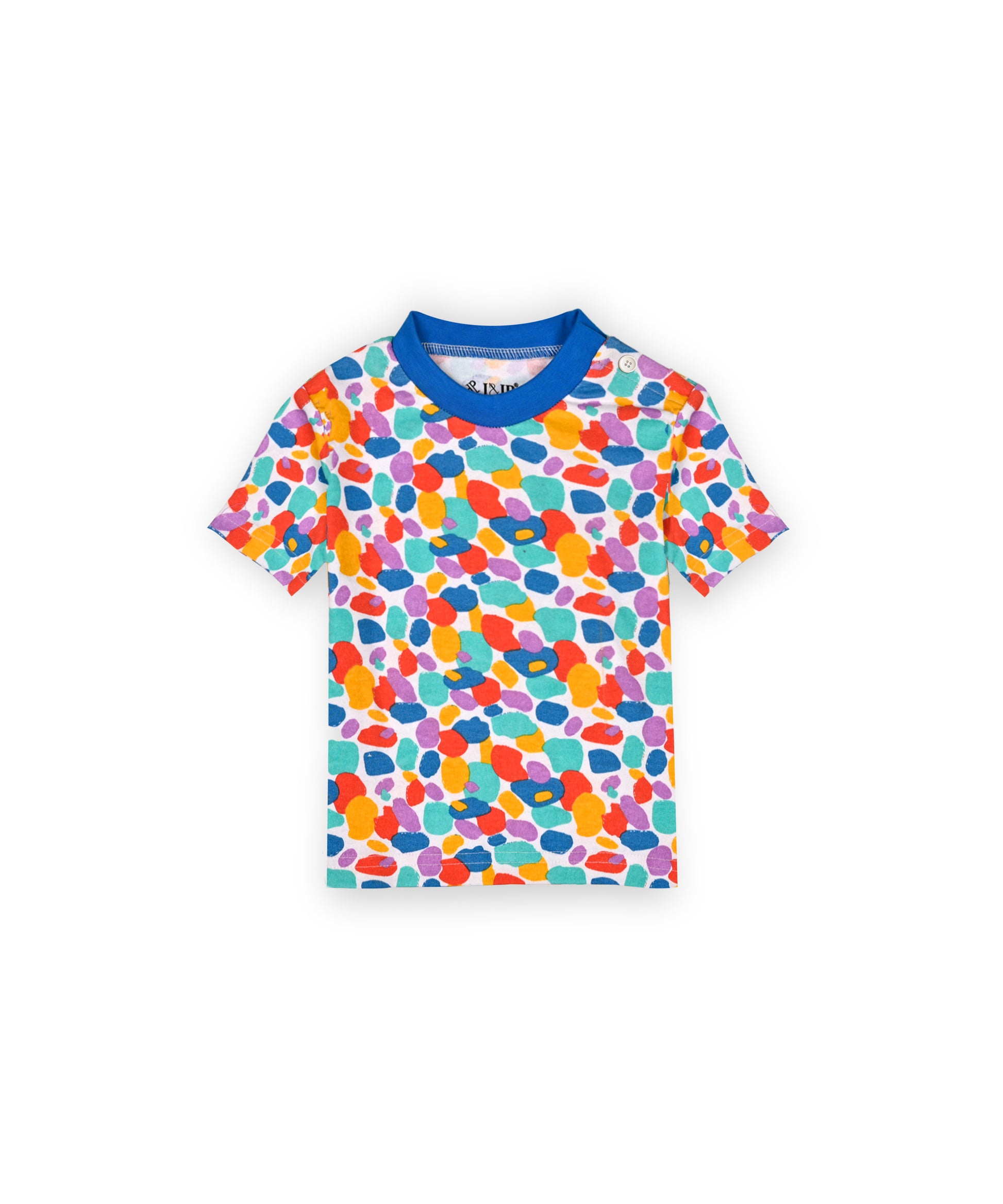 Kids unisex coord set-Multicolour