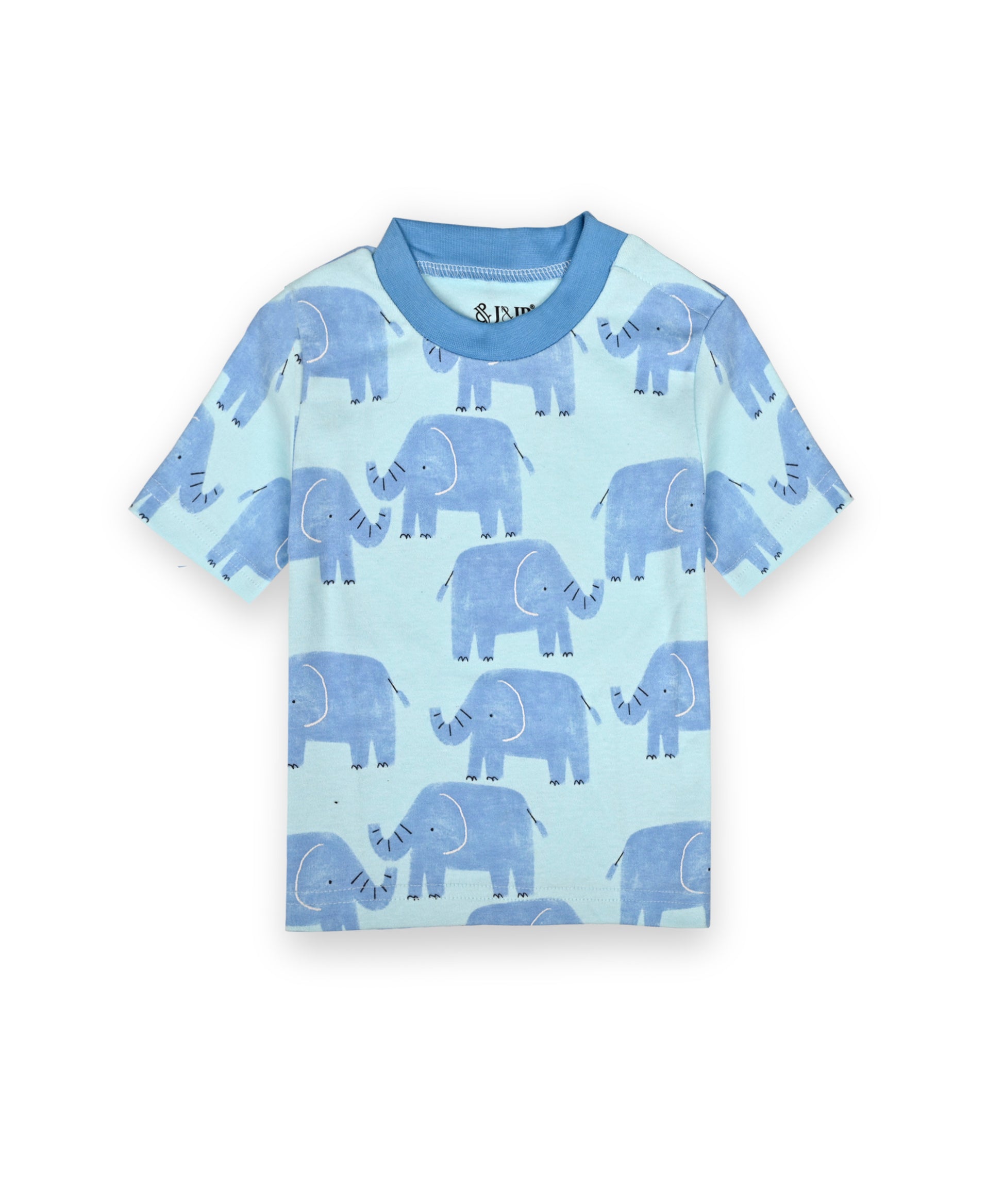 Kids unisex coord set-Blue