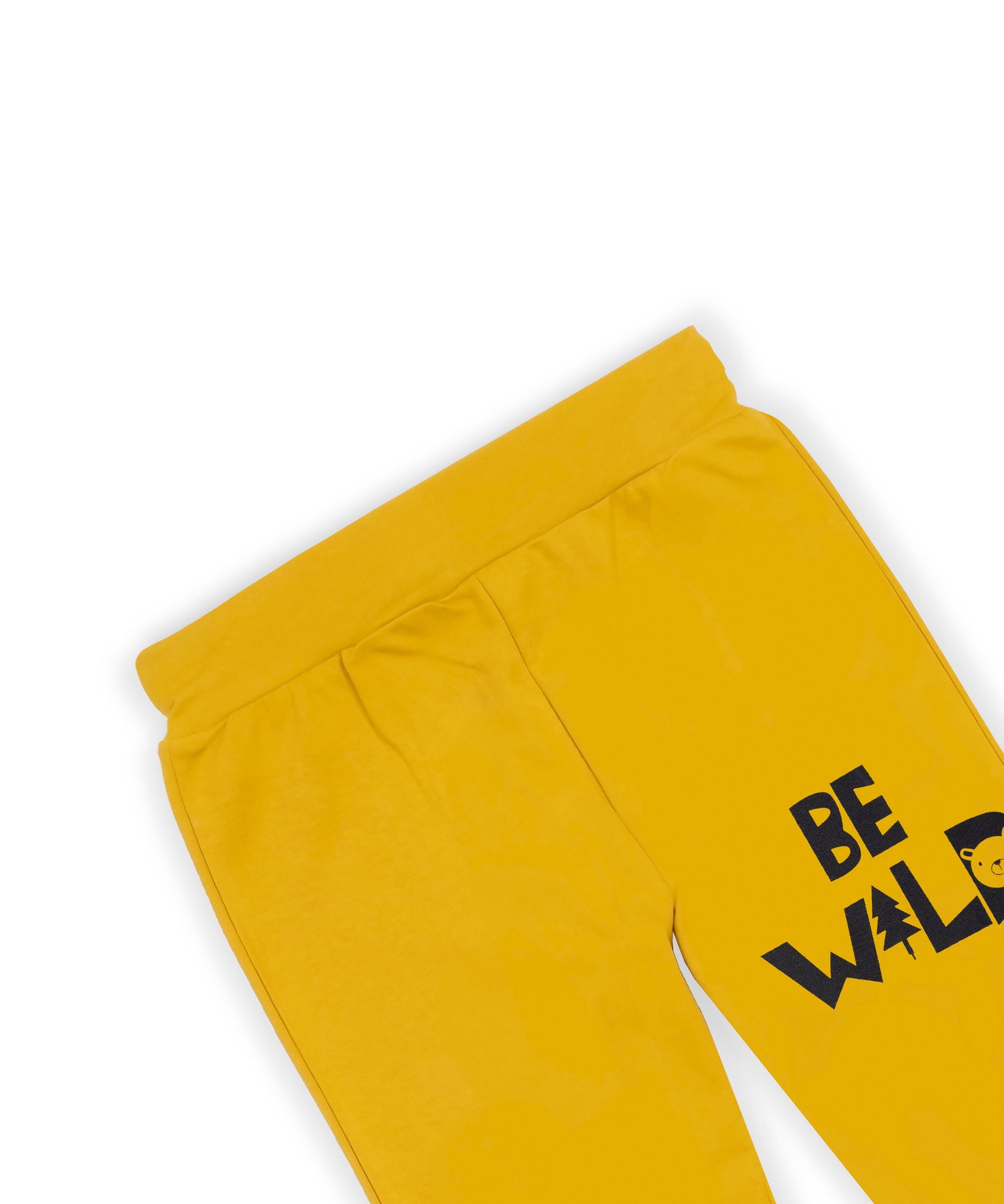 J&JP Kids Printed Track pant - Yellow