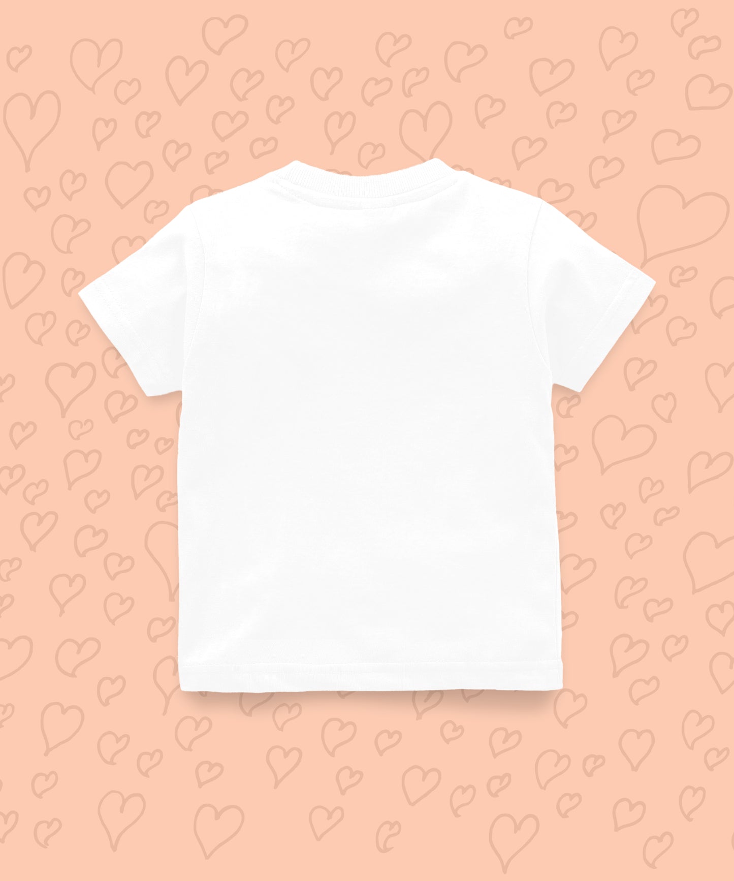 Kids My Valentine T-Shirt- White