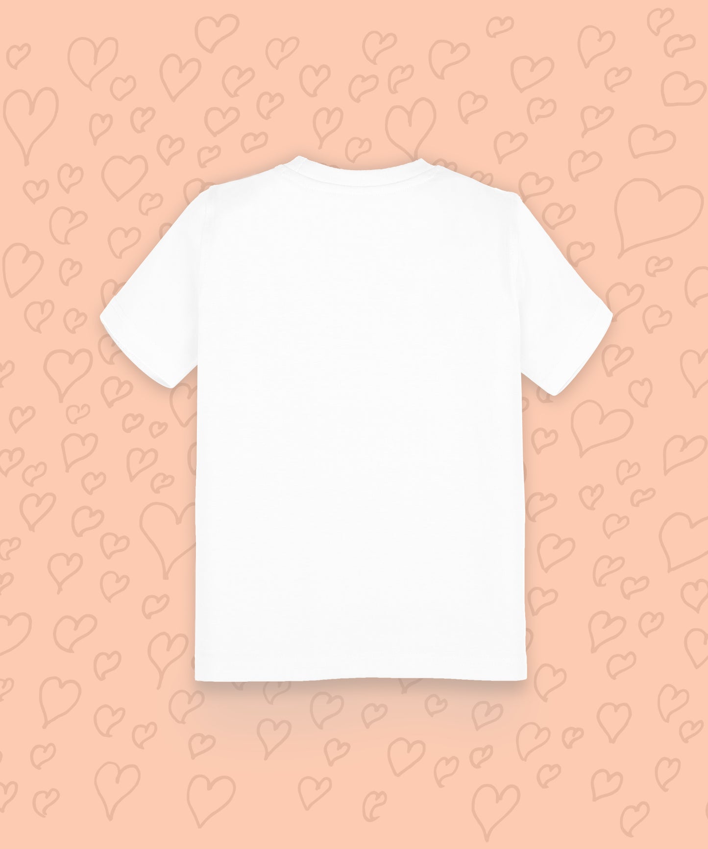 Women T-Shirt My Valentine- White