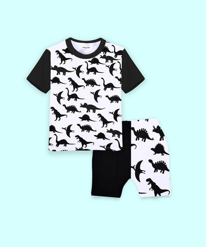 J&JP Kids Boys Printed T-shirt and Shorts