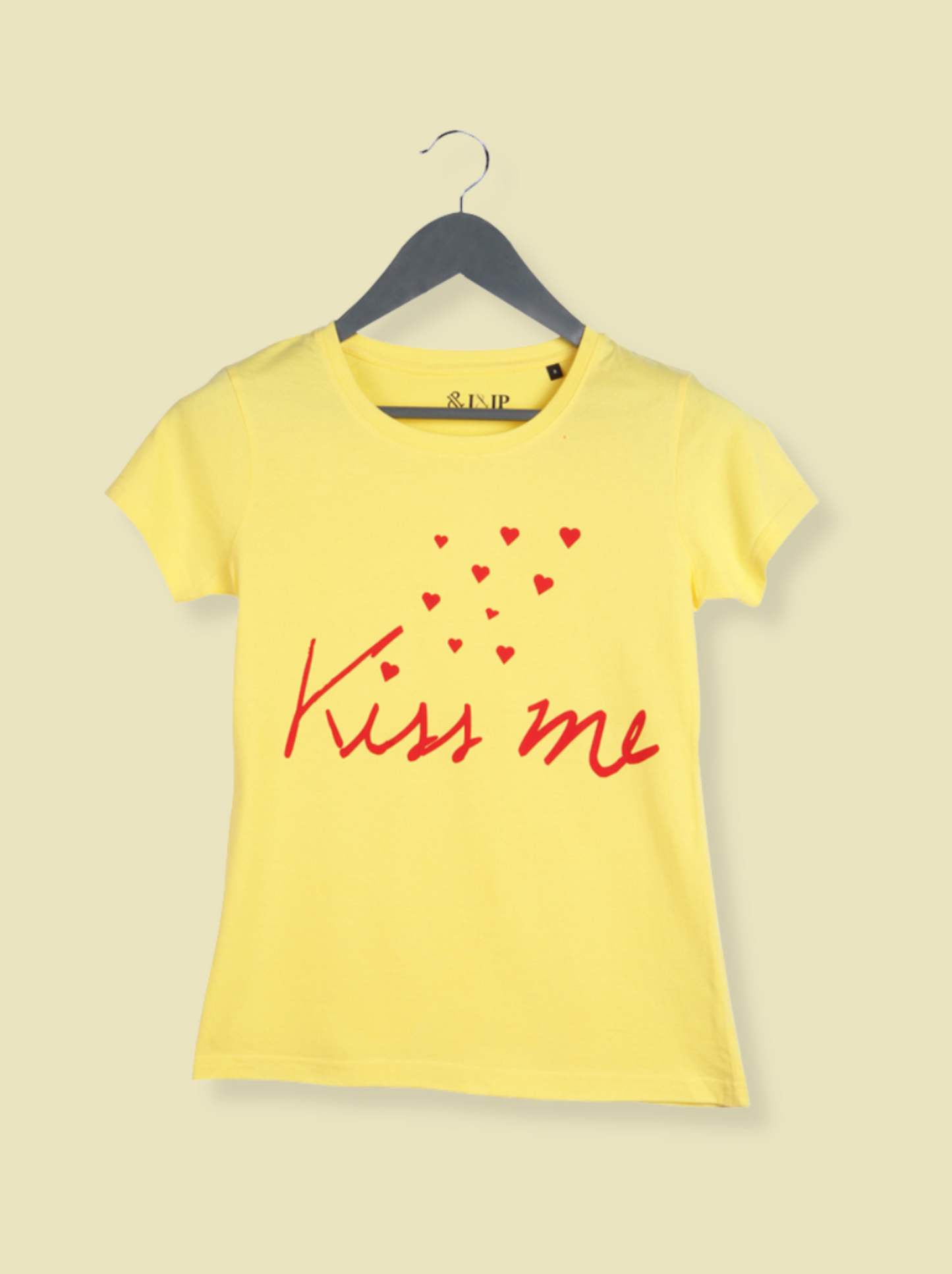 Women Yellow Half sleeve Printed Cotton T-Shirt